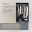 2 Door 2 Drawer Wardrobe with Hanging Rail & Storage Drawers Modern Bedroom Clothes Storage Cabinet-1373345455