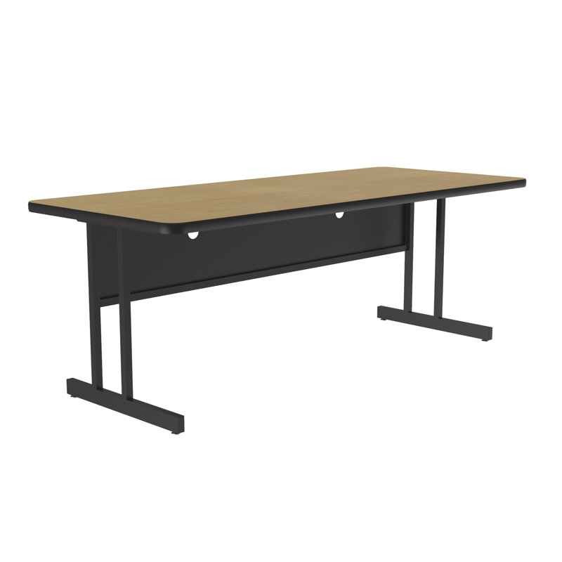 Bureau d'ordinateur, Érable fusion, H 26 po x l 48 po x P 30 po