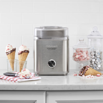 Cuisinart Pure Indulgence 2-Quart Frozen Yogurt-Sorbet & Ice Cream Maker with Double-Insulated Freezer Bowl