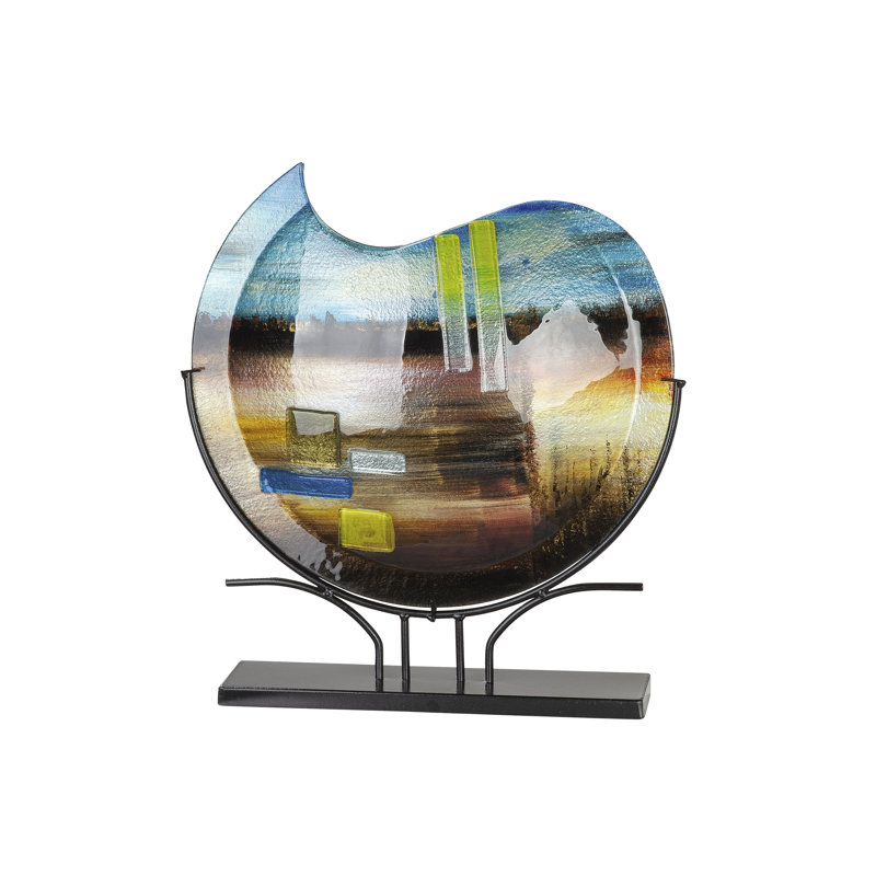 Clemon Handmade Glass Floor Vase