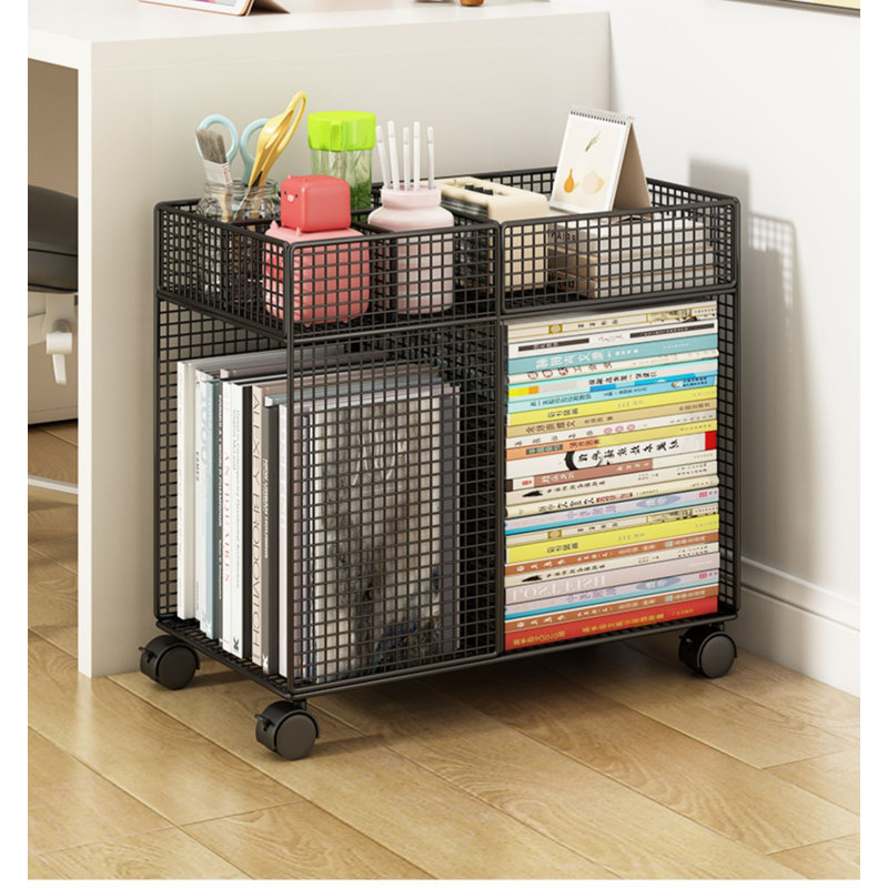 Metal File Organizer, Black