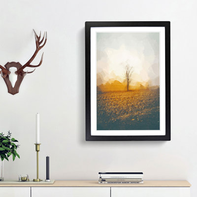 Summer Tree in Abstract - Framed Print