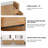 Mellani 150 Inch Floating Bathroom Vanity & Makeup Table Set