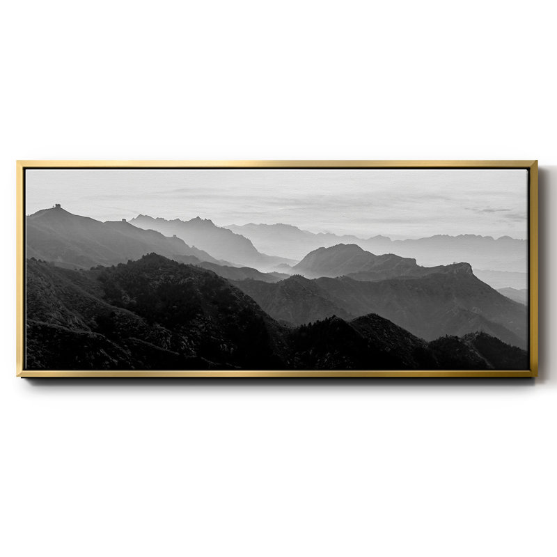 Jinshanling Mountains - Toile encadrée, H 20 po x l 50 po