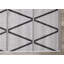 Tapis gris à motif géométrique Fitzpatrick-852611351