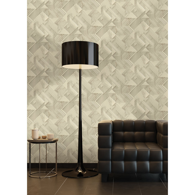 Cassian Geometric Roll, Taupe