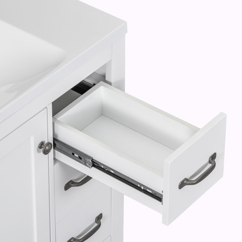 Bases de meuble-lavabo 36 po seulement, Blanc