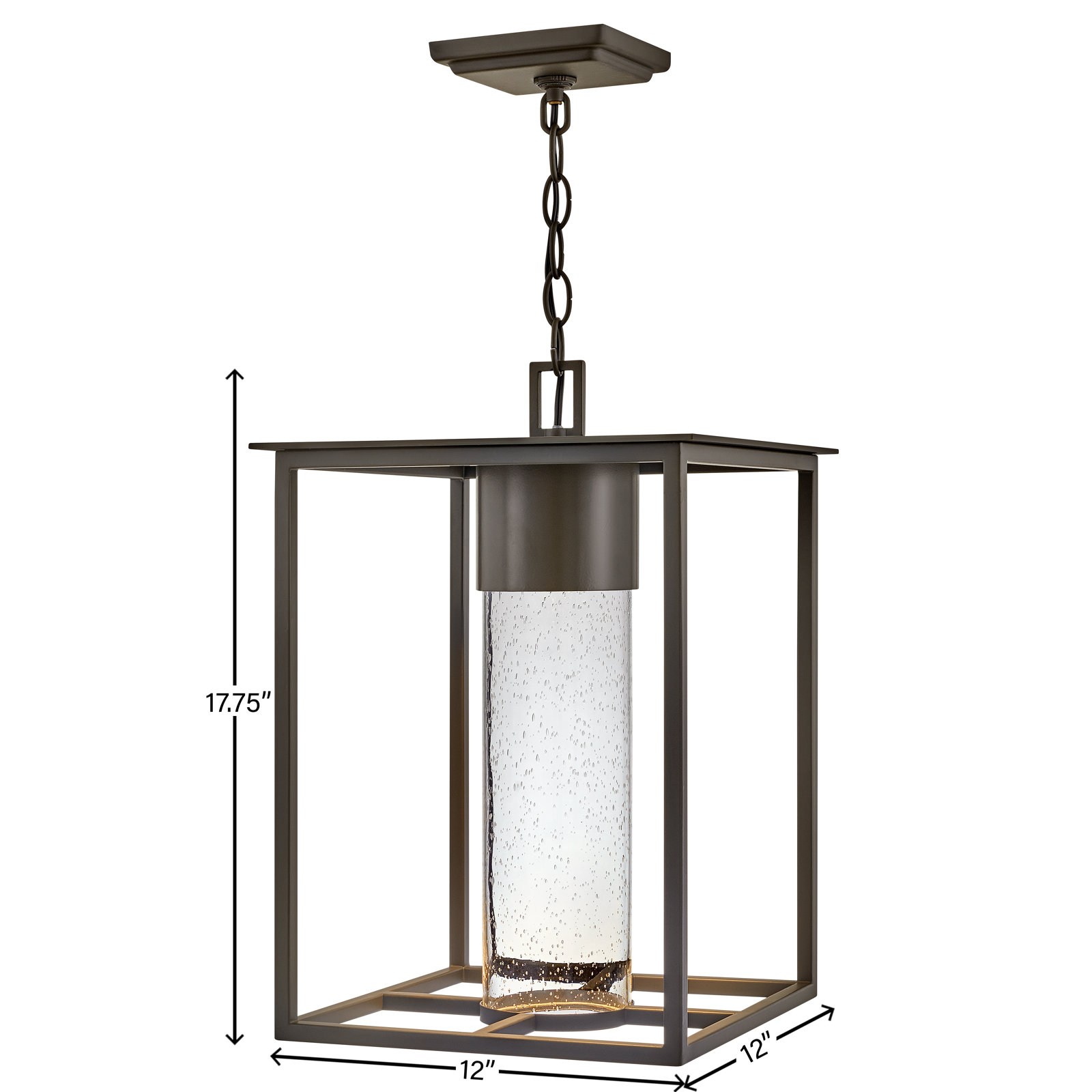 Marilee Outdoor Pendant Light, Oil Rubbed Bronze