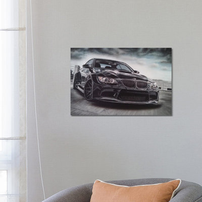 Sport Car 1 Piece Wrapped Canvas Wall Art