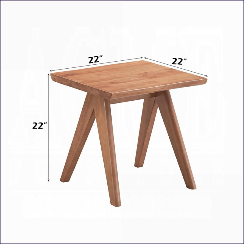 Table basse Mid-Century Modern Natural Finish