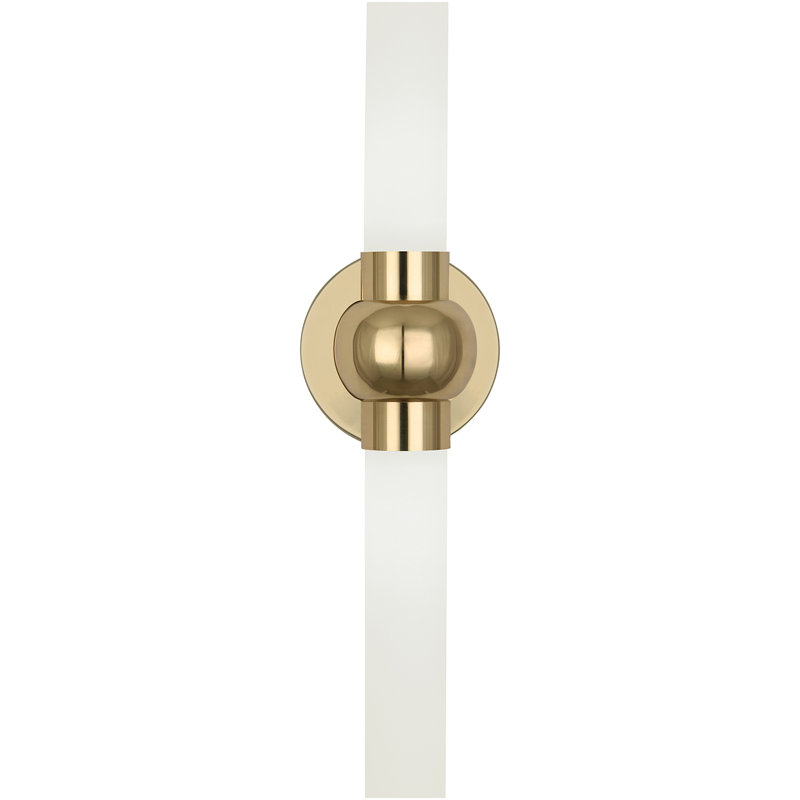 Daphne 2 - Light LED Flush Mounted Sconce, Modern Brass