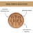 Wooden Restroom Door Sign-121323715