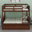 Lit superposé avec lit gigogne-1042991311