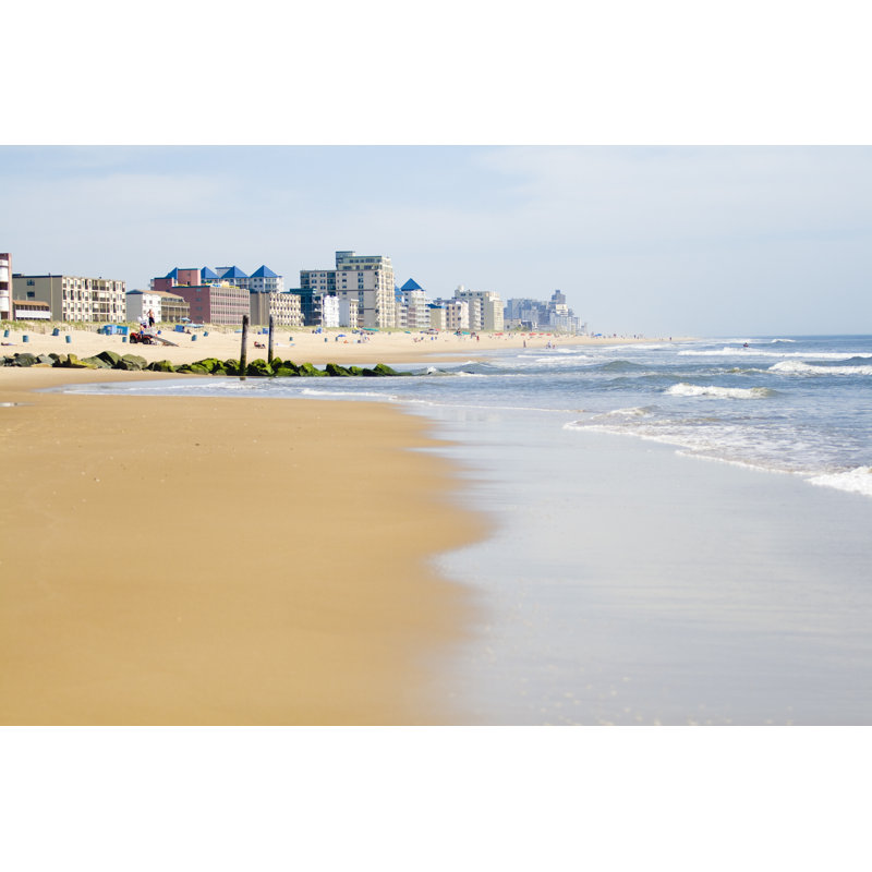 Beach by Rypson - Wrapped Canvas Print, 30cm H x 46cm W x 3.8cm D