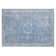 Machine Washable Indoor/Outdoor Xhevrie Blue Rug