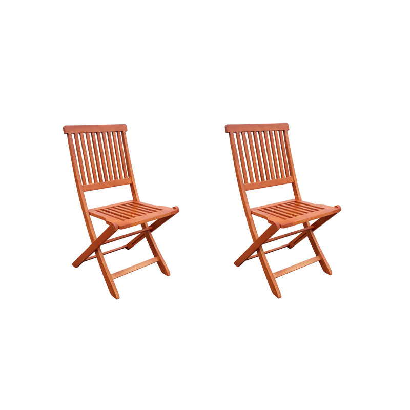 Chevas Folding Patio Dining Side Chair
