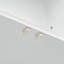 Grande vitrine à DEL à changement de couleur - double zone, à pousser