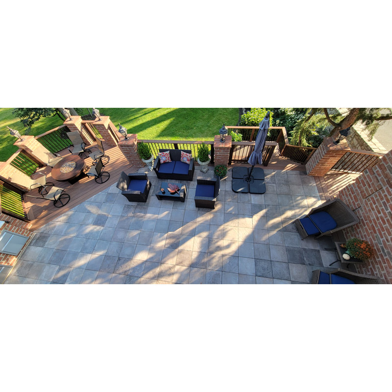 Elevate 16'' L x 16'' W Tile - Oak
