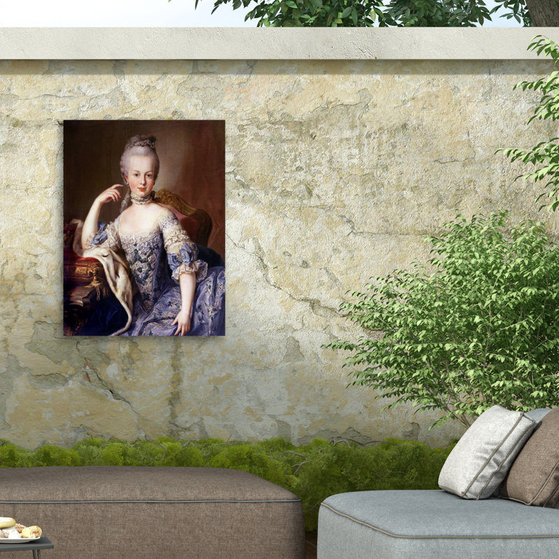 Marcus Jules Marie Antoinette, toile pour l'extérieur, H 14 po x l 19 po