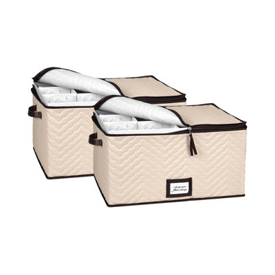 Microfiber Stemware Storage