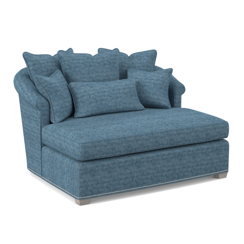Méridienne Josephine, Bisque, Viscose Edworth Ocean