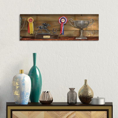 The Winner's Circle by Giordano Studios - Wrapped Canvas Panoramic Print