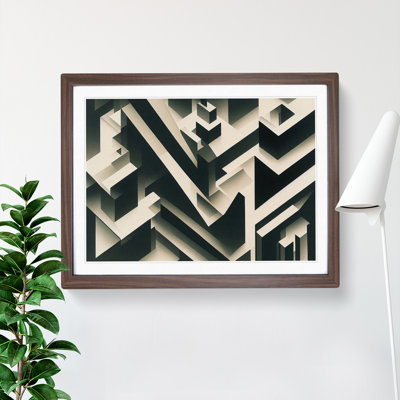 XH1022-7276X Radiant Abstract Art 1 Piece Single Picture Frame Wall Art