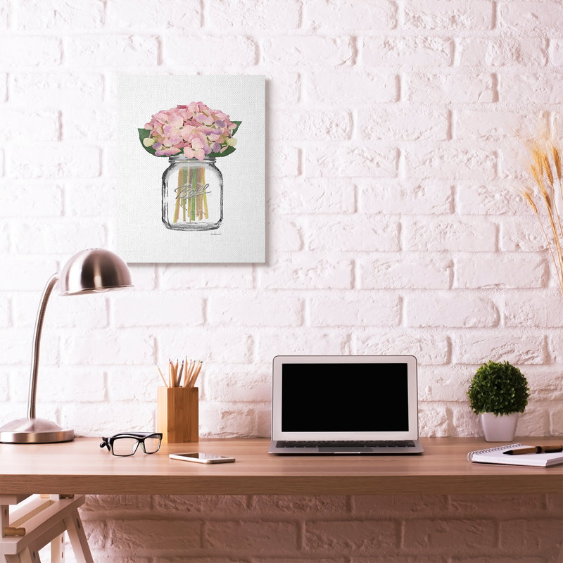 « mode motif fleur rose », impression sur toile, Toile tendue, H 30 po x l 24 po