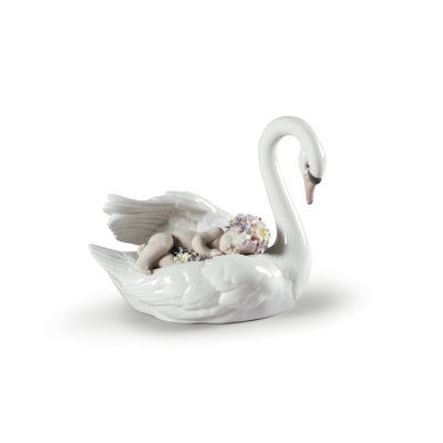 Drifting Through Dreamland Swan Figurine