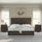 Louby Farmhouse Nightstands With Charing Station,Gray-481973451