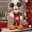 Love Mickey Resin Decorative Luxury Leisure Toy Floor Standing Piece