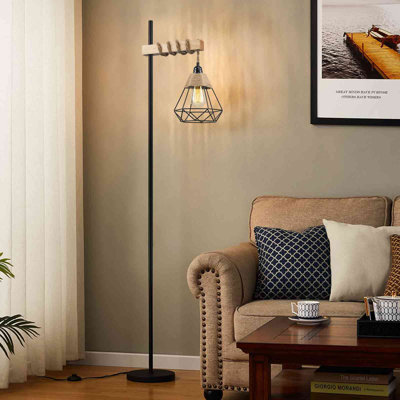 Kukkapalli 154cm Black Arched Floor Lamp