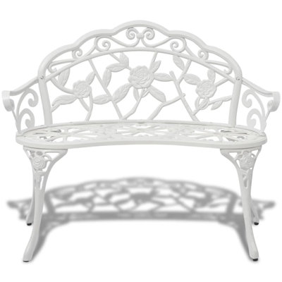 Landreth Aluminum Garden Bench by Alcott Hill