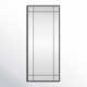 Chancey Iron Rectangle Wall Mirror