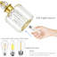 Luminaire de meuble-lavabo moderne en cristal avec finition et abat-jour en cristal transparent Ralbay pour salle de bain ou miroir-611990999