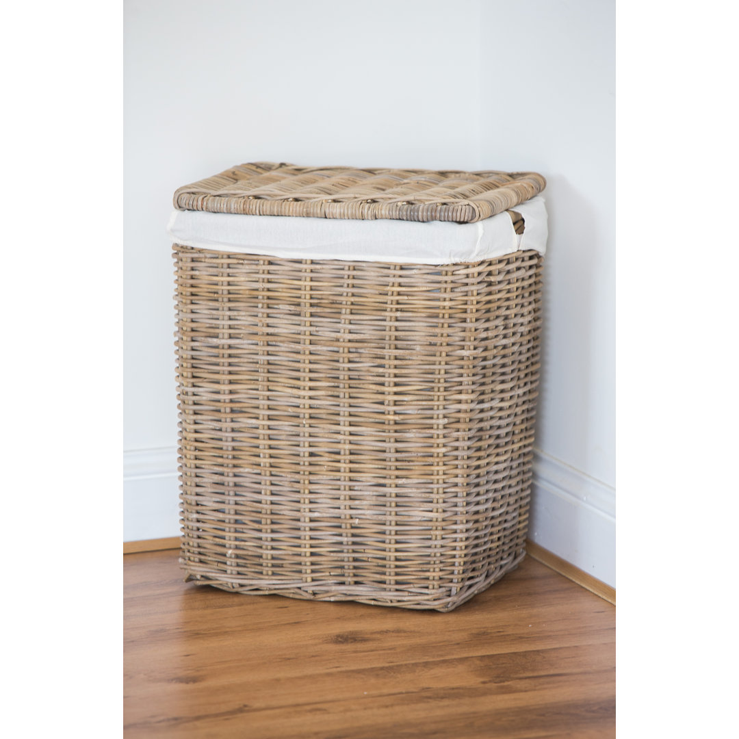 Wicker Laundry Bin