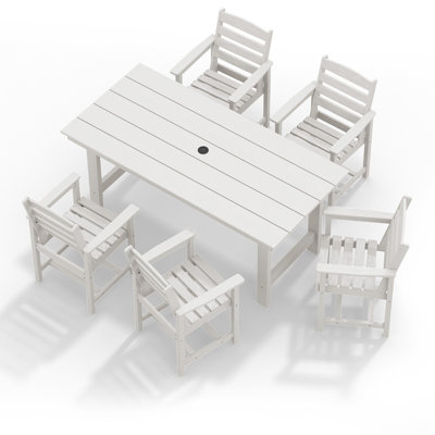 HDPE Patio Dining Chair 