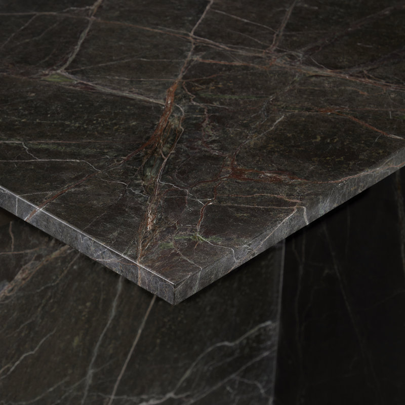 Bexly Marble Top End Table, Green