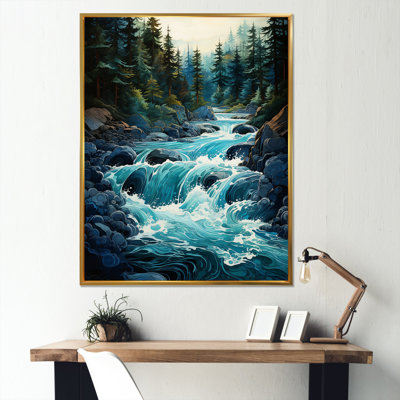 River Reverie sur toile