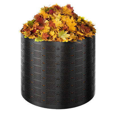 220 Gallons Polyethylene Plastic Odor Resistant Outdoor Composting Accessory