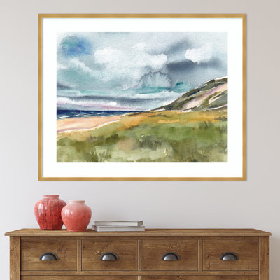 «Seascape» par Patricia Shaw - impression encadrée