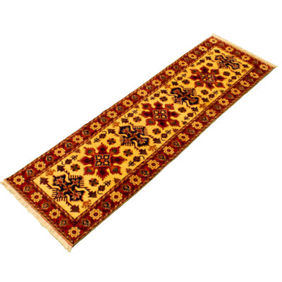 Gwyndolyn One-of-a-Kind 2'10" X 9'8" New Age Runner Wool Area Rug in