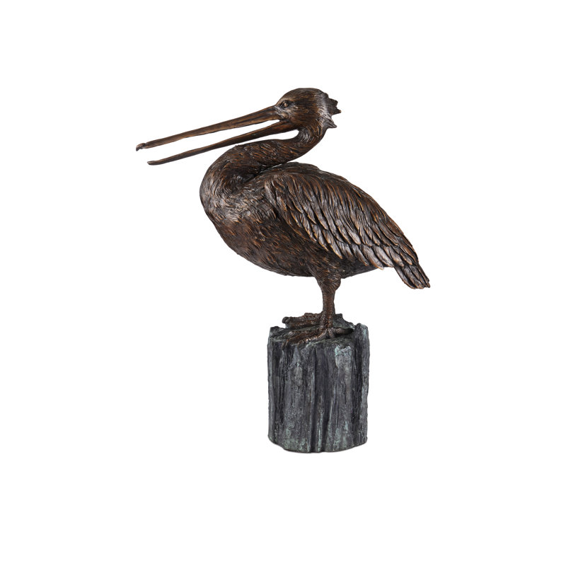 Pélican bronze