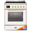 Cuisinière à induction 40 pouces avec 6 éléments à induction ILVE Majestic II Series (porte en verre)-99307042