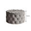 CHESTERFIELD Round Upholstered Pouf Hocker 70 cm-1796120683