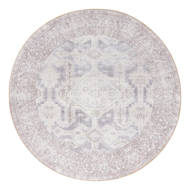 Chenille Geometric Indoor Rug