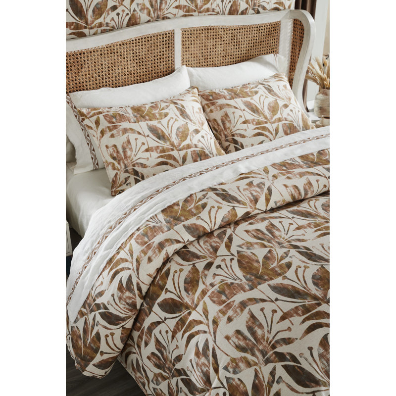 Farrah Duvet Cover Set - Queen, Queen Duvet Cover + 2 Shams