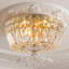 Plafonnier encastré en cristal 3 lumières Boatner