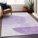 Premium Machine Washable Prisco Purple Rug
