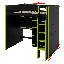 Lit mezzanine avec bureau-1481134763